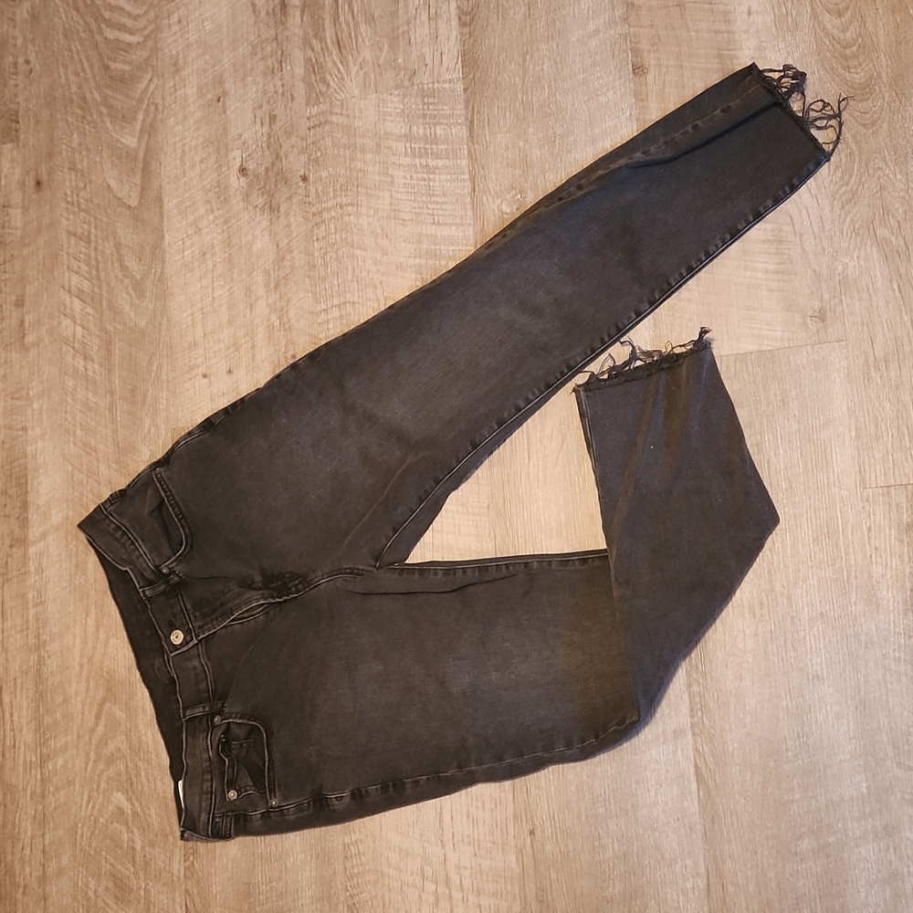 Gap Mid Rise Girlfriend Jeans